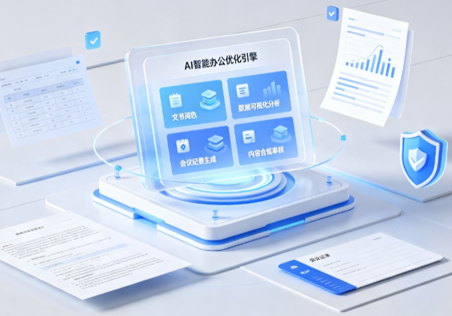 泗洪县AI重构现代办公体系 智能优化引擎助力企业轻量化高效运营