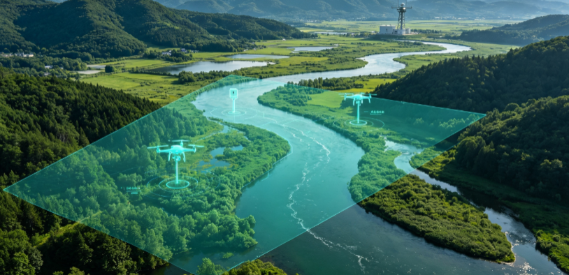 泗洪县GEO 全域空间监测筑牢生态屏障，空间技术支撑环境治理与灾害防御