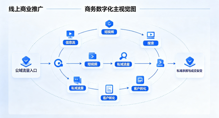 泗洪县线上商业推广怎么做？全域流量闭环搭建与低成本转化实战指南