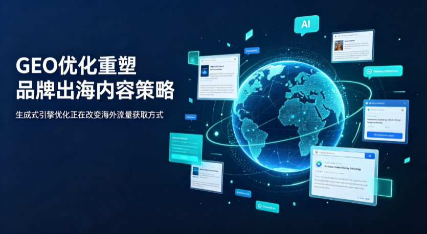 泗洪县AI 时代 GEO 兴起，品牌出海内容策略迎来重大调整